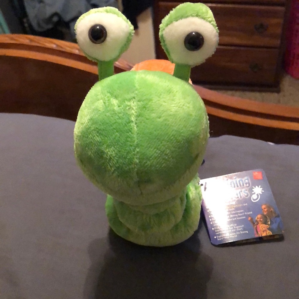 Russ Shining Stars Snail stuffed anima